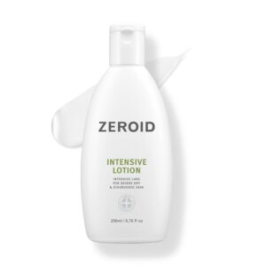 ZEROID Intensive Lotion Body Lotion for sensitive and dry skin 200ml  زيرويد لوشن للجسم مرطب ومهدئ ومقوي لحاجز البشرة مناسب للبشرة الجافة والحساسة