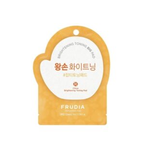 FRUDIA Brightening Toner Pad 2pc - Citrus  فروديا تونر باد بخلاصة الحمضيات لتفتيح البشرة وترطيبها
