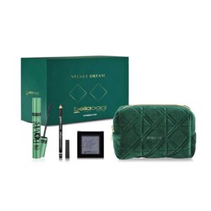 BELLAOGGI Cinema Look Kit (Eyeshadow 011 + Mascara + POCHETTE + Eye Pencil 01)  بيلا أوجي بكج مكياج العيون