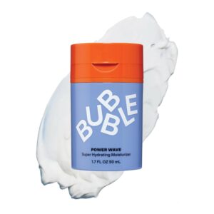 BUBBLE SKINCARE Power Wave Super Hydrating Moisturizer 50ml  بابل سكِن كير كريم فائق الترطيب للبشرة ومعزز لحاجزها مناسب للبشرة الجافة والحساسة