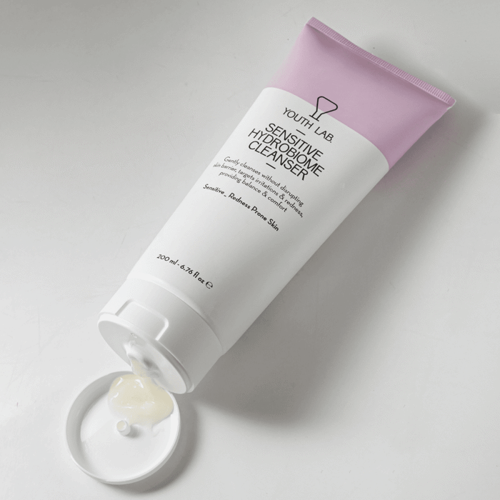 YOUTH LAB Sensitive Hydrobiome Cleanser 200ml يوث لاب كريم منظف للبشرة الحساسة - Image 2