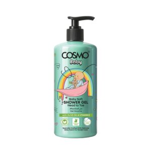 COSMO Head to Toe Shower Gel 500ml - Baby Soft  كوزمو جل استحمام للاطفال