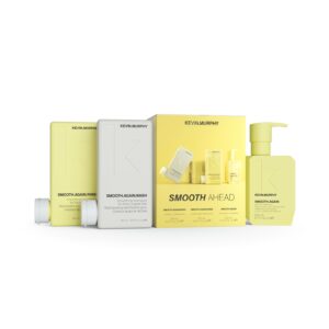 KEVIN MURPHY SMOOTH AHEAD (Wash 250ml + Rinse 250ml + leave-in 200ml) KIT  كيفن مورفي مجموعة العناية بالشعر