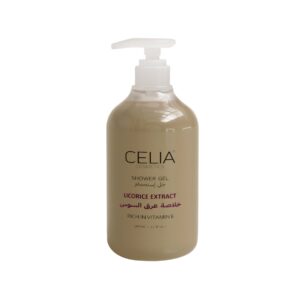 CELIA Shower gel with licorice extract - 500 ml سيليا غسول استحمام بخلاصة عرق السوس