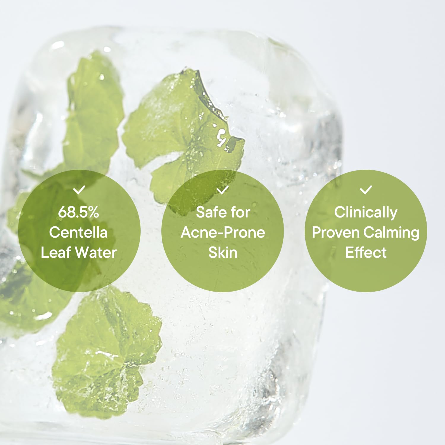 IUNIK Centella Calming Gel Cream 60ml اي يونيك كريم جل مرطب ومهدئ بخلاصة السنتيلا مناسب للبشرة الحساسة - Image 6