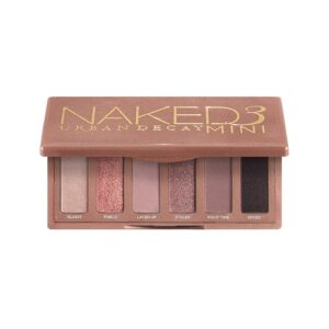 URBAN DECAY Mini Soft Pink Eyeshadow Palette - Naked 3  أوربان ديكاي علبة ظلال عيون صغيرة باللون الوردي الفاتح