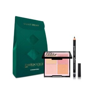 BELLAOGGI MINI KIT CINEMA VIBES (CINEMA LIGHTS PALETTE + EYE LINER 01)  بيلا أوجي بكج مكياج عيون