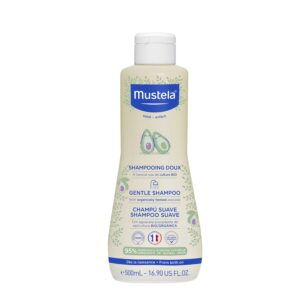 MUSTELA Gentle Shampoo With Avocado Suave enfant 500ml  موستيلا شامبو الافوكادو يرطب ويغذي الشعر للاطفال