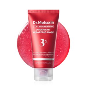 DR.MELAXIN Overnight Wrapping Mask 3X 80ml  دكتور ميلاكسين ماسك ليلي مرطب يوحد اللون ويستعيد اشراقة البشرة