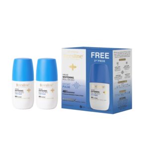 BEESLINE Natural Whitening Roll On Deodorant Super Dry 48h 1+1 50ml - Sport Pulse  بيزلاين مزيل تعرق يمنحك انتعاشًا طوال اليوم