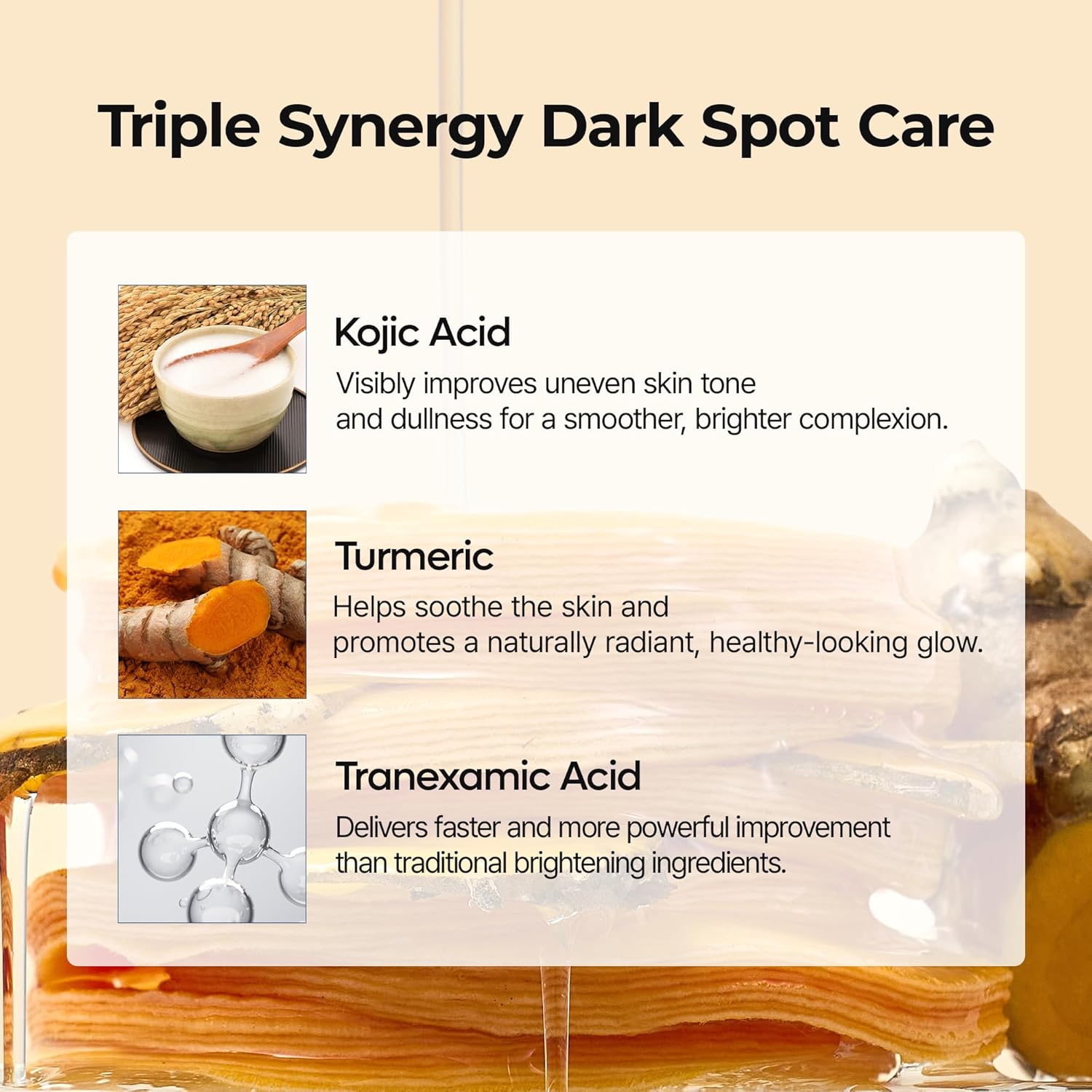 DR.MELAXIN TX-Kojic Acid Turmeric Toner Pad (70 Pads) دكتور ميلاكسين بادات تونر بالكركم وحمض الكوجيك تقشر ،ترطب وتوحد لون البشرة - Image 5