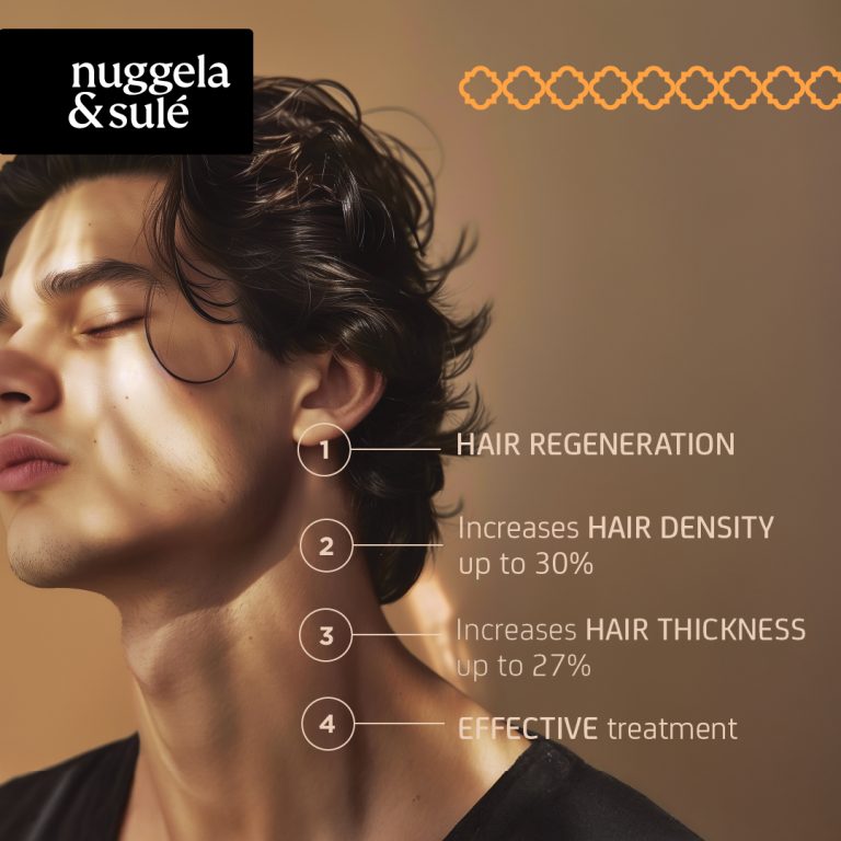 NUGGELA & SULE Hair Regenerator Ampoule 10ml نوكيلا امبول فعال لزيادة كثافة وسمك الشعر - Image 3
