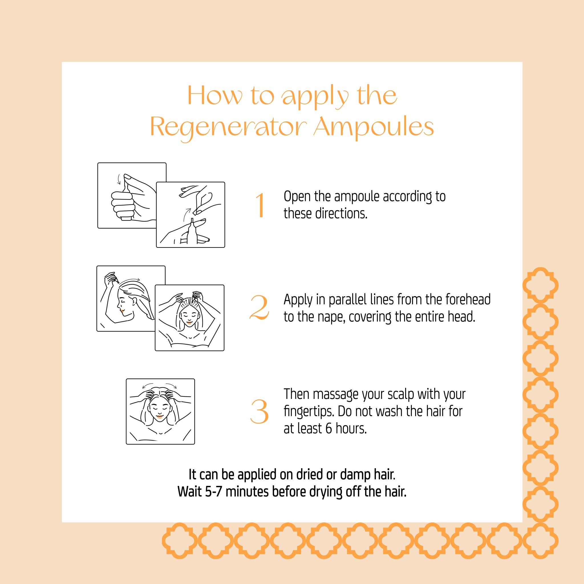 NUGGELA & SULE Hair Regenerator Ampoule 10ml نوكيلا امبول فعال لزيادة كثافة وسمك الشعر - Image 5