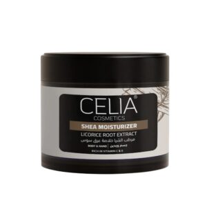 CELIA Shea Moisturizer with with Licorice Extract - 300 ml سيليا مرطب  مع خلاصة عرق السوس