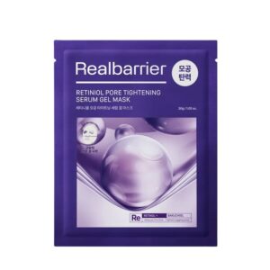 REAL BARRIER Retinol Pore Tightening Serum Gel Mask 30g x 5ea ريل بارير مجموعة ماسكات سيروم شد المسام