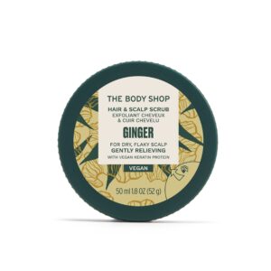 THE BODY SHOP Ginger Hair & Scalp Scrub 50ml  ذا بودي شوب مقشر منعش ومنظف لفروة الرأس والشعر بزيت الزنجبيل العطري