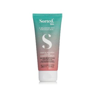 SORTED SKIN CALM & NOURISH LIQUID CLEANSING BALM FOR ALL SKIN TYPES 100ml سورتيد سكن غسول مرطب ينقي المسام ويعزز صحة البشرة مناسب لجميع انواع البشرة