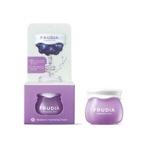 FRUDIA Hydrating Cream 10g - Blueberry  فروديا كريم مرطب يهدئ ويقوي حاجز البشرة برائحة التوت الأزرق