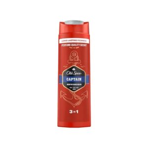 OLD SPICE CAPTAIN 3-IN-1 SCENT OF FIERCE OCEAN 400ml اولد سبايس غسول للجسم