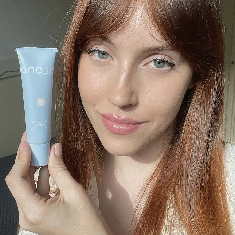 BLONDESISTER Tinted BB cream with SPF15 - 00 FAIR بلوندي سيستر بي بي كريم مرطب للبشرة مع عامل حماية من الشمس - Image 3