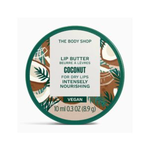 THE BODY SHOP Coconut Lip Butter 10ml  ذا بودي شوب زبدة مرطبة للشفاه بزيت جوز الهند
