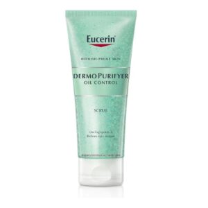 EUCERIN Dermopurifyer Oil Control Scrub يوسيرين مقشر ينظف المسام بعمق ويقلل الرؤوس السوداء