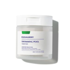 EQQUALBERRY Swimming Pool Toner Pads (70 Pads) ايكوال بيري بادات تونر