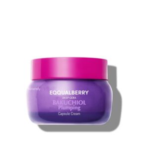 EQQUALBERRY DEEP CERA BAKUCHIOL PLUMPING CAPSULE CREAM 50ml  ايكوال بيري كريم لشد البشرة