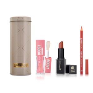 BELLAOGGI LIPS ON TOP KIT 3PCS بيلا اوجي بكج هدايا مكياج