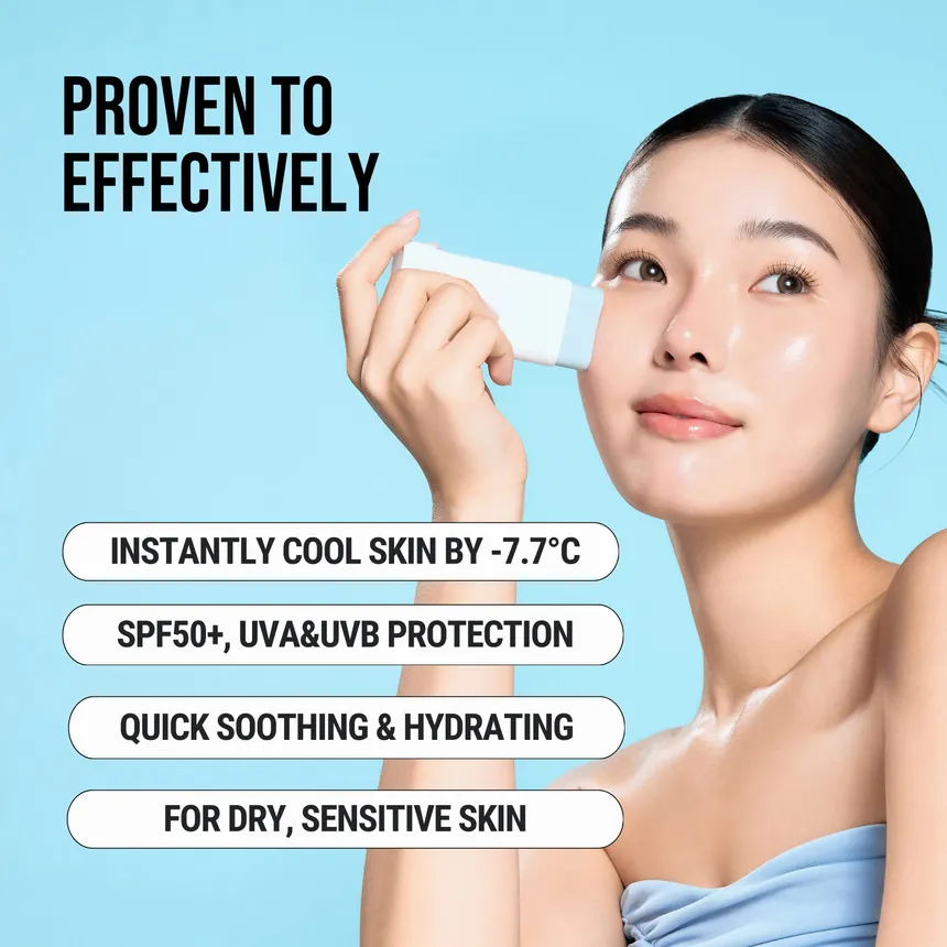 JUMISO Waterfull Hyaluronic Acid Cooling Sun Stick 18g جوميسو واقي شمس منعش بحمض الهيالورونيك المرطب - Image 4