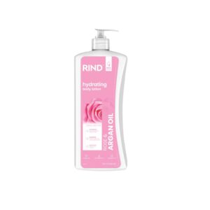 RIND Hydrating Body Lotion - Rose & Argan Oil 650ml ريند لوشن الجسم المهدئ