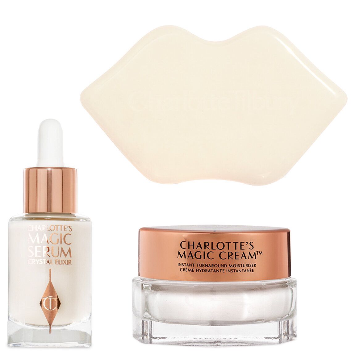 CHARLOTTE TILBURY ICONIC MAGIC MINI SKIN SET (15ml , 8ml) تشارلوت تلبوري مجموعة مصغرة للعناية بالبشرة - Image 2