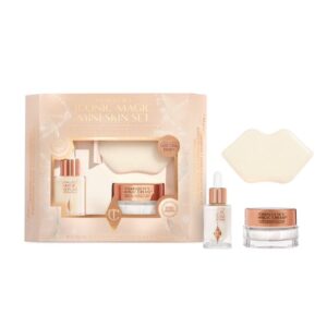 CHARLOTTE TILBURY ICONIC MAGIC MINI SKIN SET (15ml , 8ml) تشارلوت تلبوري مجموعة مصغرة للعناية بالبشرة