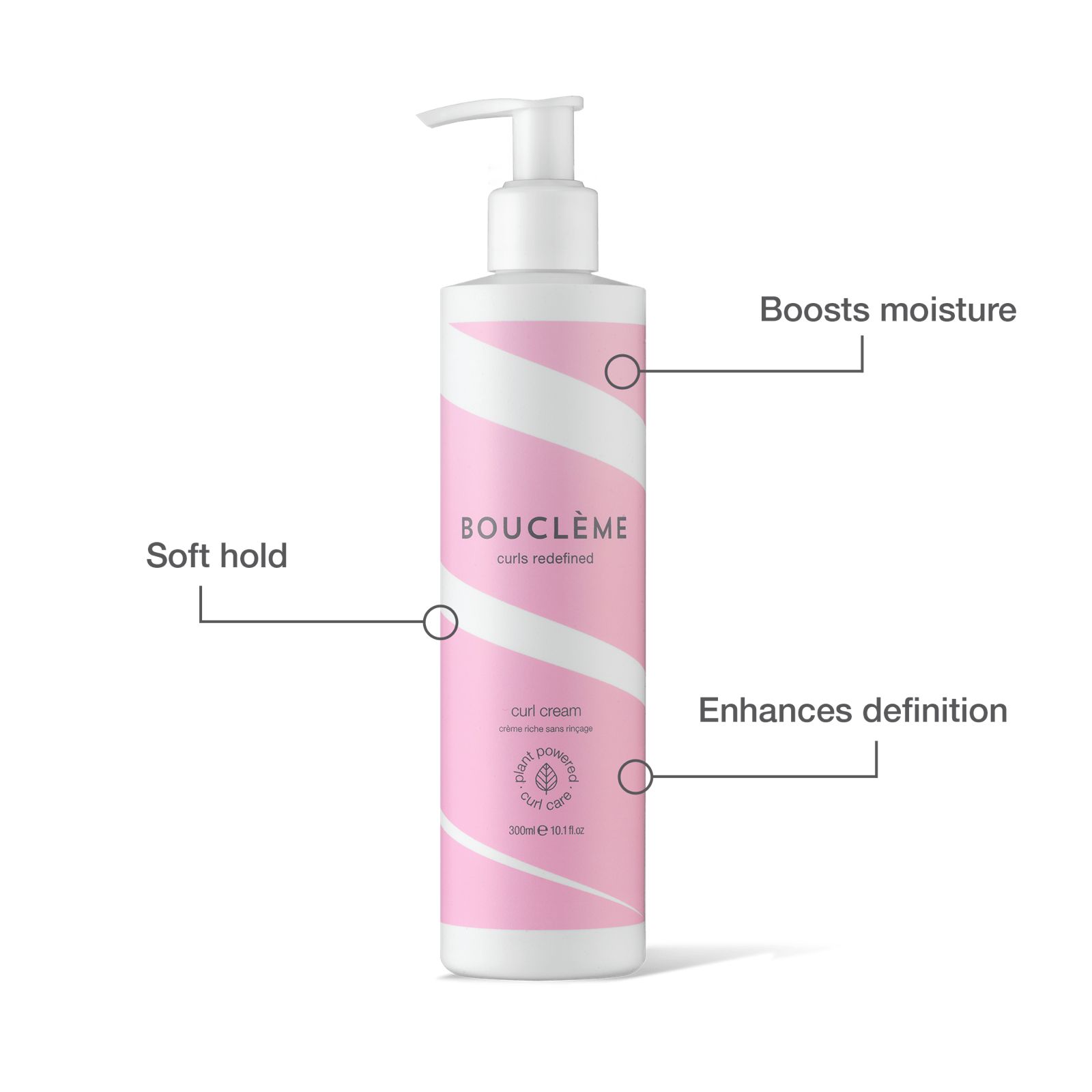 BOUCLÈME CURLS REDEFINED CURL CREAM 300ml بوكليم كريم للشعر المجعد والمموج - Image 3