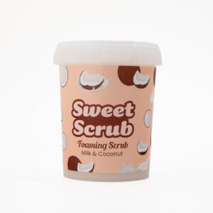 SWEET SCRUB FOAMING SCRUB MILK & COCONUT سكراب رغوي مقشر للجسم
