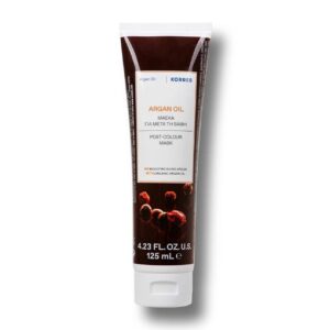 KORRES ARGAN OIL POST-COLOUR HAIR MASK 125ML كوريس ماسك مغذي للشعر المصبوغ