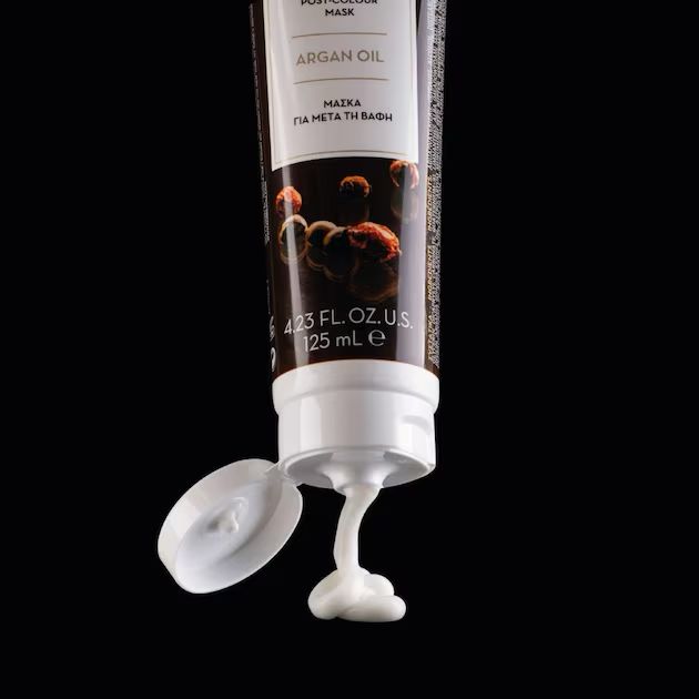 KORRES ARGAN OIL POST-COLOUR HAIR MASK 125ML كوريس ماسك مغذي للشعر المصبوغ - Image 2