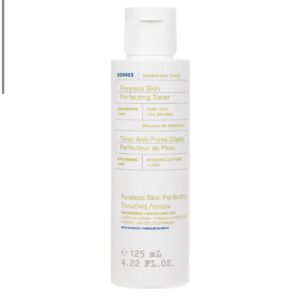 KORRES SANTORINI GRAPE PORELESS SKIN PERFECTING TONER FOR OILY & COMBINATION SKIN 125ML كوريس تونر لتحسين مظهر البشرة وتقليل المسام للبشرة الدهنية والمختلطة