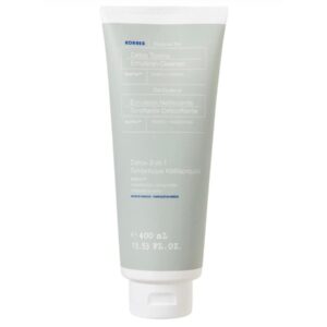 KORRES OLYMPUS TEA DETOX TONING EMULSION CLEANSE FOR ALL SKIN TYPES 400ML كوريس غسول منظف للبشرة