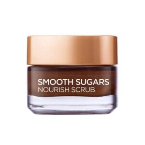 LOREAL PARIS SMOOTH SUGARS NOURISH SCRUB FACE & LIPS FOR ALL SKIN TYPES 50Ml لوريال باريس مقشر السكر للوجه والشفاه