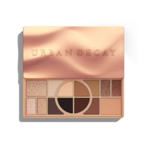 URBAN DECAY NAKED SHAPED MULTI-TASKING EYESHADOW PALETTE WARM - Warm أوربان ديكاي باليت مكياج الوجه متعدد الاستخدامات