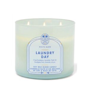 BATH & BODY WORKS Laundry Day 3-Wick Candle باث آند بدي ورك شمعة عطرية