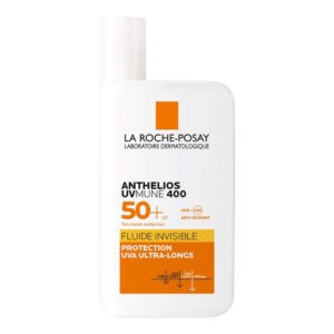 LA ROCHE-POSAY ANTHELIOS UVMUNE 400 INVISIBLE FLUID SUNCREAM SPF50+ FOR ALL SKIN TYPES 50ML لاروش بوزيه واقي شمس للبشرة