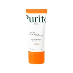 PURITO SEOUL Daily Soft Touch Sunscreen SPF50+ PA++++ 60ml بوريتو واقي شمس بعامل حماية من الشمس