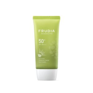 FRUDIA Greenery Relief (SPF50+) Sun Cream 50g - Avocado  فروديا واقي شمس كريم يرطب بعمق وينعش البشرة بخلاصة الافوكادو