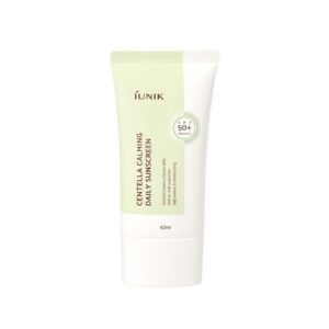 IUNIK Centella Calming Daily Sunscreen SPF 50 60ml اي يونيك واقي شمس كريمي مرطب ومهدئ للبشرة