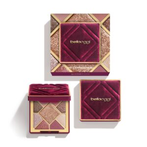 BELLAOGGI PRET A PORTER PALETTE SET - BURGUNDY  بيلا أوجي باليت ظلال عيون