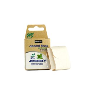 SENCE Fresh Bamboo Dental Floss Fresh Mint  سينس خيط البامبو لتنظيف الأسنان بنكهة النعناع المنعش
