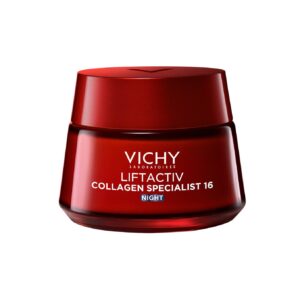 VICHY Liftactiv Collagen Specialist 16 Night Cream 50ml  ڤيچي كريم الكولاجين الليلي يرطب ويكافح علامات التقدم في العمر
