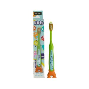 SENCE Fresh Soft Toothbrushes for Kids - GREEN  سينس فرش اسنان البامبو تنظف بلطف وتحمي اللثة (Copy)
